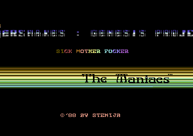 Sick Mother Fucker